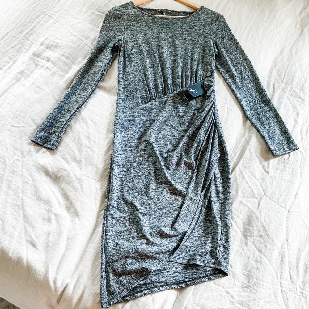 NWT Adrianna Papell Long Sleeve Dress, Size Small